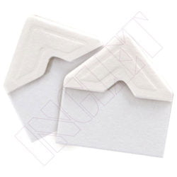 CANTOS ADESIVOS DE PAPEL CONSERVAÇÃO MARFIM, 12.7 mm -252 u-