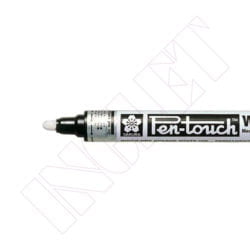 ROTULADOR PERMANENTE SAKURA PEN TOUCH BLANCO, 2 mm