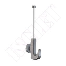 KIT CORDA NYLON TOPE INVISÍVEL + GANCHO -7 Kg-