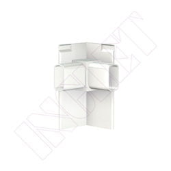 CLIP CONECTOR ESQUINA GUÍA CLICK RAIL PRO BLANCO