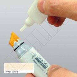 CANETA DE FELTRO + CARGA E41 PEARL WHITE