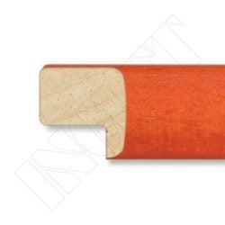 METRO MOLDURA LARANJA MATE, 15 x 14 mm
