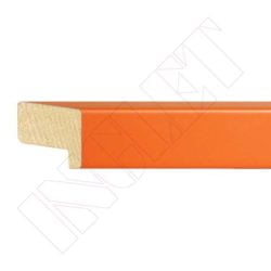 METRO MOLDURA LARANJA MATE, 17 x 18 mm
