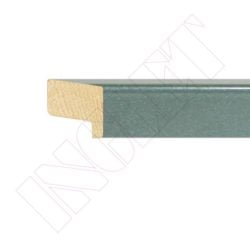 METRE MOTLLURA NACRE VERD, 17 x 18 mm