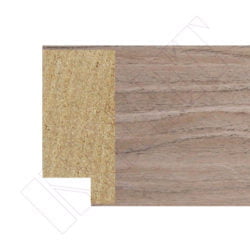 METRE MOTLLURA FUSTA ROURE FOSC, 42 x 20 mm