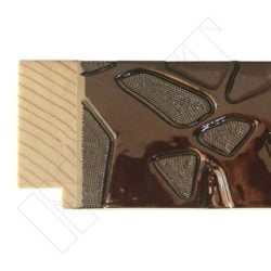 METRE MOTLLURA MARRÓ BRILLANT, 50 x 22 mm