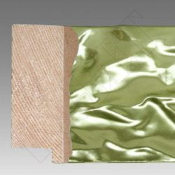 METRO MOLDURA VERDE BRILHO, 64 x 24 mm