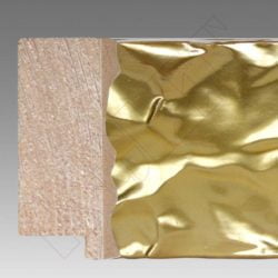 METRO MOLDURA OURO BRILHO, 64 x 24 mm