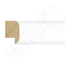 METRO MOLDURA MADEIRA BRANCO MATE, 23 x 15 mm